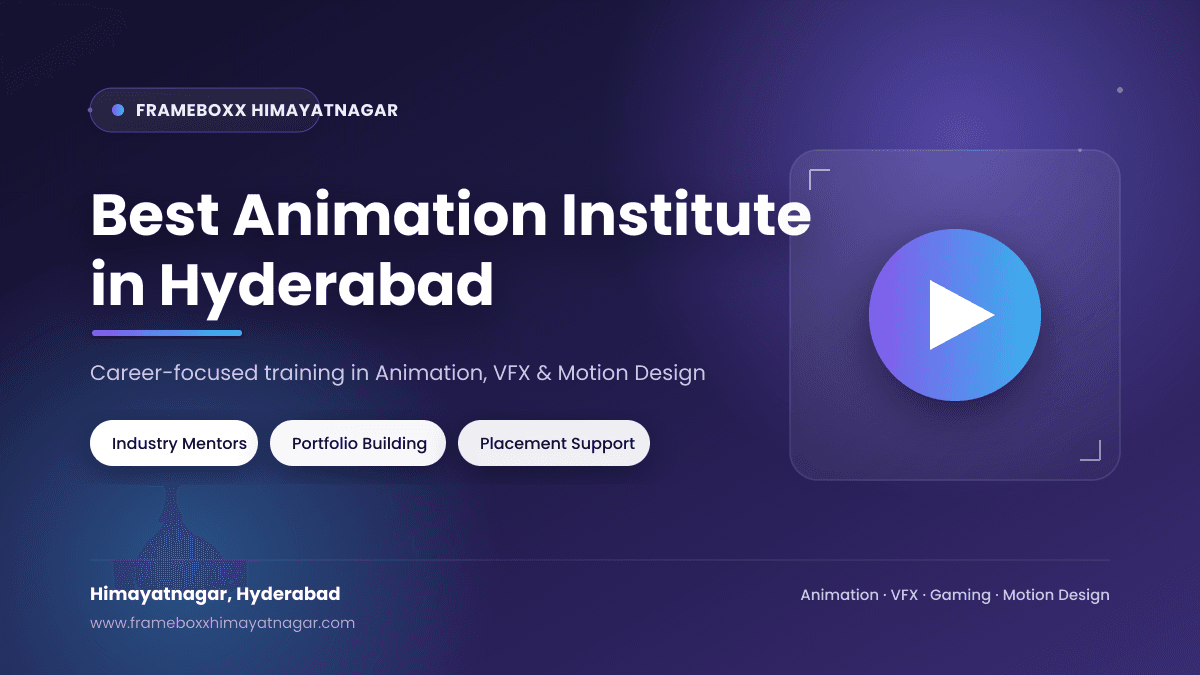 Animation Institute Near Himayat Nagar: Courses, Skills, Career Paths & How to Choose